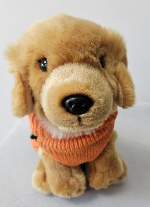 Halloween Emotional Support Stuffed Animal-Golden Retriever Dog special Halloween Jumper