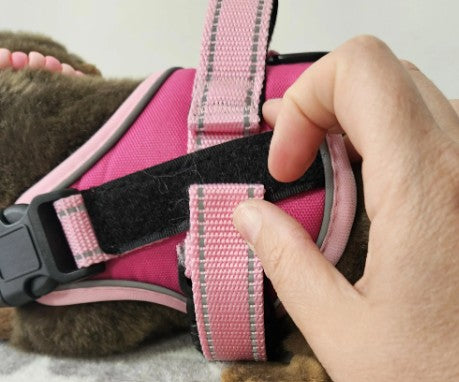 Emotional Support Stuffed Animal German Shephard with Harness